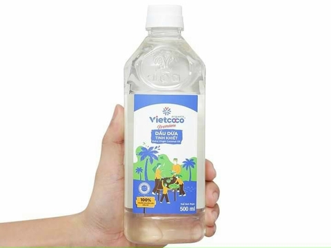 Dầu dừa tinh khiết Premium Organic VIETCOCO - 500ml