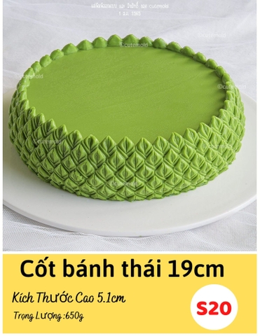 Khuôn silicon cốt bánh Thái 3 size dùng đổ rau câu 3D, 4D (12cm. 15cm.19cm)