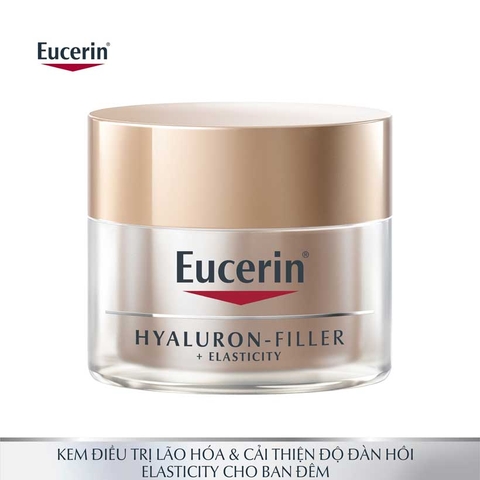 Kem dưỡng lão hóa da ban đêm Eucerin Hyaluron Filler Elasticity Night 50ml