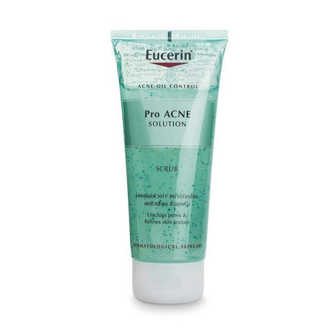 Tẩy tế bào chết ngăn ngừa mụn Eucerin Pro Acne scrub 100ml