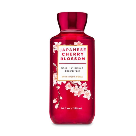 Gel tắm thơm, mềm mịn da Bath & Body Works Japanese Cherry Blossom 295ml