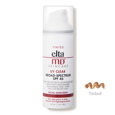 Kem chống nắng có màu cho da nhờn, mụn nhạy cảm Tinted EltaMD UV Clear SPF46 48gr