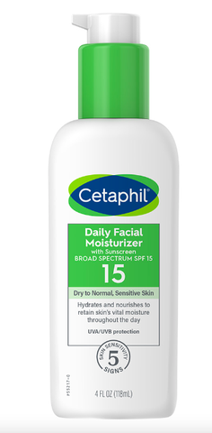 Kem dưỡng ẩm, bảo vệ da bạn ngày Cetaphil Daily Facial Moist SPF15 118ml