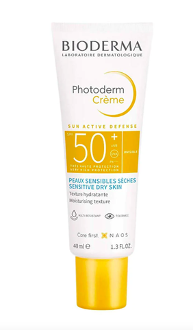 Kem chống nắng giảm bóng nhờn cho da nhạy cảm Bioderma Photoderm Aquafluide SPF50+ (không màu)