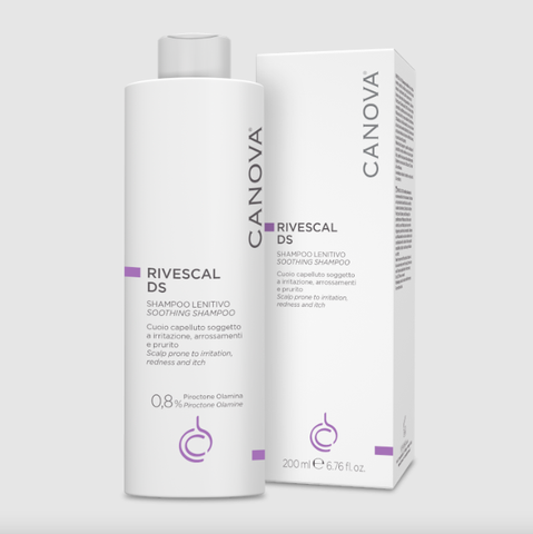 Dầu gội cho da đầu gàu, kích ứng, viêm da tiết bã Canova Rivescal DS Shampoo 200ml