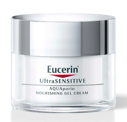 Kem cấp ẩm cho da thường, hỗn hợp mất nước Eucerin Ultrasensitive Aquaporin Nourishing Gel Cream 50ml
