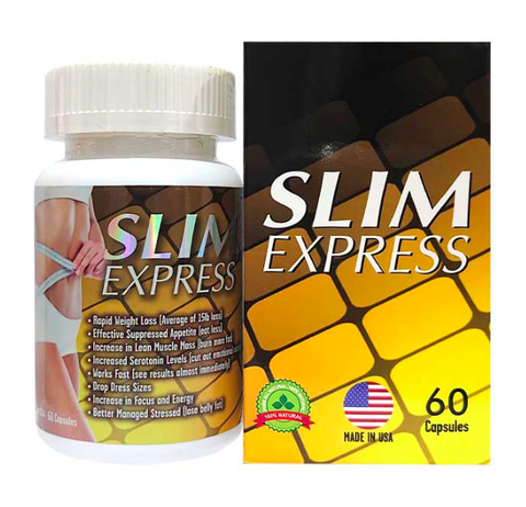 Viên uống hỗ trợ giảm cân Slim Express Hộp 60viên