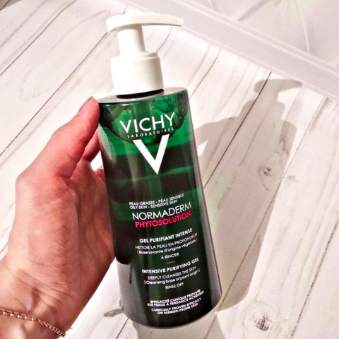 Gel rửa mặt sạch sâu Vichy Normaderm Phytosolution Intensive Purifying Gel 400ml