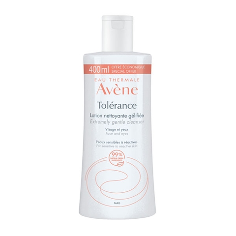 (AIR)Lotion làm sạch, tẩy trang cho da nhạy cảm, dễ kích ứng Avene Tolerance Extremely Lotion 400ml