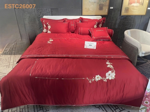 Bộ chăn ga Everon cưới ESTC 26007