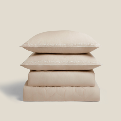 Bộ ga chun chần, 4 mùa ESTJ26008 gồm 4 món gấp gọn