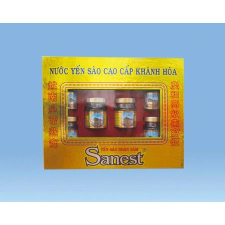 Hộp Nước Yến Sâm Khánh Hòa 6 lọ x 70ml