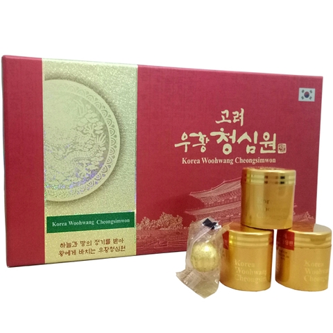 Ngưu Hoàn Thanh Tâm 10 Viên Bio Bio Apgold hộp 10 viên - Woohwang Cheongsimwon