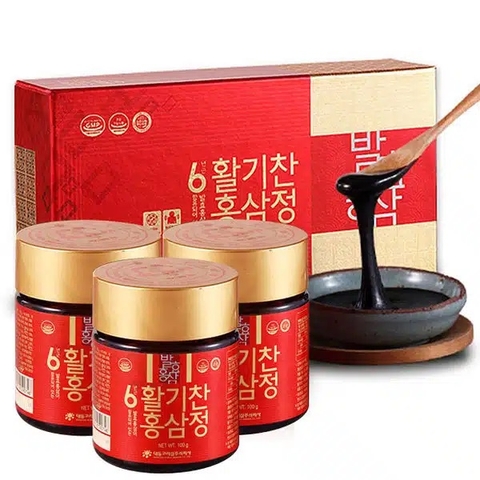 Cao Hồng Sâm Lên Men Daedong Korea 3 lọ x 100g