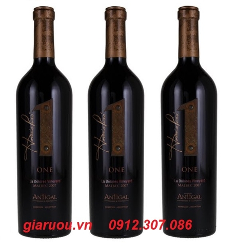 CUNG CẤP VANG ARGENTINA 1 ONE MALBEC LA DOLORES VINEYARD ANTIGAL CUNG CẤP VANG ARGENTINA 1 ONE MALBEC LA DOLORES VINEYARD ANTIGAL