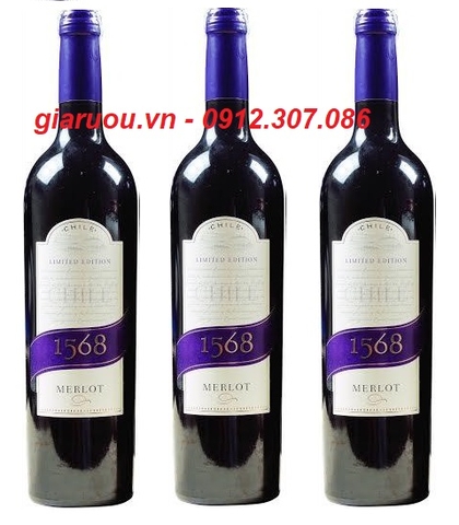 TỔNG ĐẠI LÝ PHÂN PHỐI VANG CHILE 1568 MERLOT TẠI MIỀN BẮC - GIARUOU.VN TỔNG ĐẠI LÝ PHÂN PHỐI VANG CHILE 1568 MERLOT TẠI MIỀN BẮC - GIARUOU.VN
