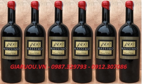 PHÂN PHỐI RƯỢU VANG Ý 18 ĐỘ 1800 MASSIMO GIÁ CỰC RẺ PHÂN PHỐI RƯỢU VANG Ý 18 ĐỘ 1800 MASSIMO GIÁ CỰC RẺ
