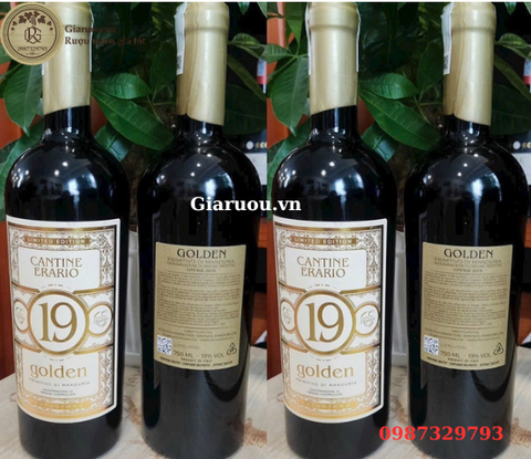 BÁN VANG Ý 19 ĐỘ GOLDEN CANTINE ERARIO GIÁ RẺ NHẤT BÁN VANG Ý 19 ĐỘ GOLDEN CANTINE ERARIO GIÁ RẺ NHẤT