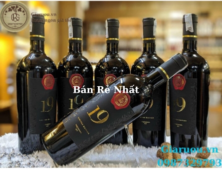 19 NEGROAMARO LIMITED EDITION – CHAI VANG 19 ĐỘ NGON GIÁ TỐT