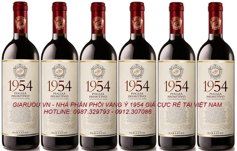 VANG Ý 1954 PUGLIA PRIMITIVO NGON NHẤT TRONG PHÂN KHÚC 1TR ĐỒNG VANG Ý 1954 PUGLIA PRIMITIVO NGON NHẤT TRONG PHÂN KHÚC 1TR ĐỒNG