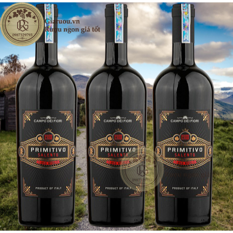 RƯỢU VANG TUYỆT NGON GIÁ RẺ - 1988 CAMPO DEI FIORI PRIMITIVO SALENTO RƯỢU VANG TUYỆT NGON GIÁ RẺ - 1988 CAMPO DEI FIORI PRIMITIVO SALENTO
