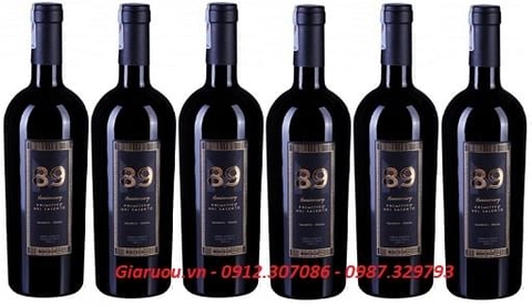 GIÁ VANG Ý 89 PRIMITIVO DEL SALENTO 16%VOL