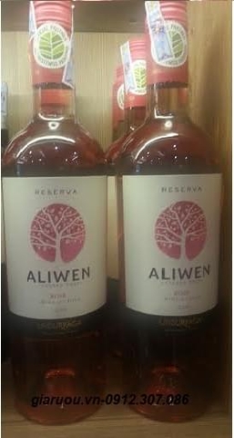 PHÂN PHỐI VANG HỒNG CHILE UNDURRAGA ALIWEN RESERVA ROSE