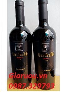 VANG CHILE AMOR DE CHILE RESERVA CARMENERE PHỤC VỤ TIỆC CƯỚI GIÁ TỐT VANG CHILE AMOR DE CHILE RESERVA CARMENERE PHỤC VỤ TIỆC CƯỚI GIÁ TỐT