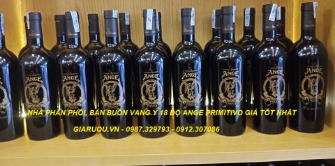 BÁN RƯỢU VANG 18 ĐỘ ANGE PRIMITIVO GIÁ RẺ NHẤT THỊ TRƯỜNG BÁN RƯỢU VANG 18 ĐỘ ANGE PRIMITIVO GIÁ RẺ NHẤT THỊ TRƯỜNG