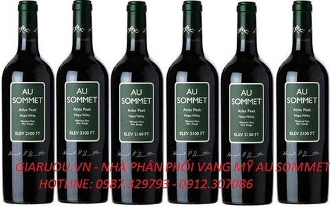 GIÁ RƯỢU VANG MỸ AU SOMMET, AMUSE BOUCHE RẺ NHẤT GIÁ RƯỢU VANG MỸ AU SOMMET, AMUSE BOUCHE RẺ NHẤT