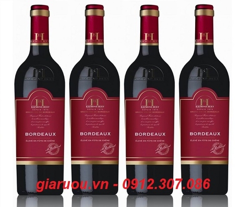 VANG PHÁP BORDEAUX RAYMOND HUET UỐNG CỰC NGON GIÁ CỰC TỐT VANG PHÁP BORDEAUX RAYMOND HUET UỐNG CỰC NGON GIÁ CỰC TỐT