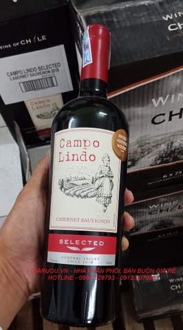 RƯỢU NGON GIÁ RẺ - VANG CHILE CAMPO LINDO SELECTED RƯỢU NGON GIÁ RẺ - VANG CHILE CAMPO LINDO SELECTED