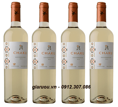 BÁN VANG CHILE CHAKU SAUVIGNON BLANC GIÁ TỐT NHẤT BÁN VANG CHILE CHAKU SAUVIGNON BLANC GIÁ TỐT NHẤT