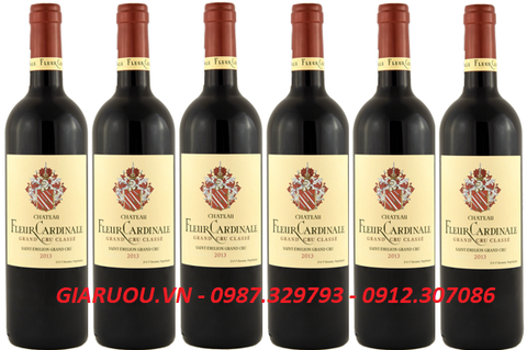 GIÁ RƯỢU VANG PHÁP CHATEAU FLEUR CARDINALE GRAND CRU CLASSE GIÁ RƯỢU VANG PHÁP CHATEAU FLEUR CARDINALE GRAND CRU CLASSE