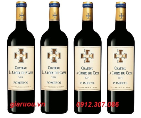 VANG PHÁP CHATEAU LA CROIX DU CASSE POMEROL CHÍNH HÃNG GIÁ TỐT NHẤT VANG PHÁP CHATEAU LA CROIX DU CASSE POMEROL CHÍNH HÃNG GIÁ TỐT NHẤT