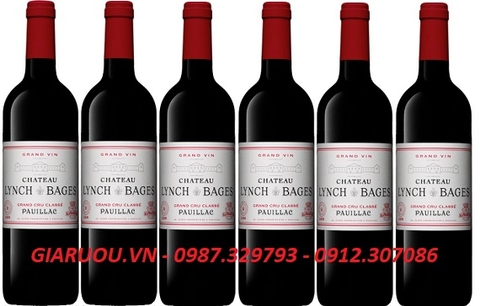 GIÁ TỐT: 6Đ- VANG PHÁP CHATEAU LYNCH BAGES PAUILLAC GRAND CRU CLASSE GIÁ TỐT: 6Đ- VANG PHÁP CHATEAU LYNCH BAGES PAUILLAC GRAND CRU CLASSE