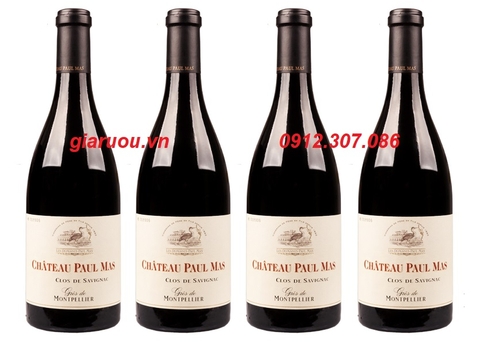 NHÀ PHÂN PHỐI VANG PHÁP CHATEAU PAUL MAS CLOS DE SAVIGNAC NHÀ PHÂN PHỐI VANG PHÁP CHATEAU PAUL MAS CLOS DE SAVIGNAC