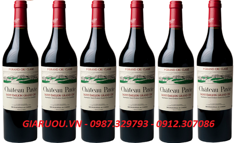 GIÁ BÁN VANG PHÁP CHATEAU PAVIE TỐT NHẤT GIÁ BÁN VANG PHÁP CHATEAU PAVIE TỐT NHẤT