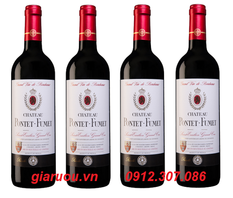 NHÀ PHÂN PHỐI VANG PHÁP CHATEAU PONTET FUMET SAINT EMILION GRAND CRU NHÀ PHÂN PHỐI VANG PHÁP CHATEAU PONTET FUMET SAINT EMILION GRAND CRU
