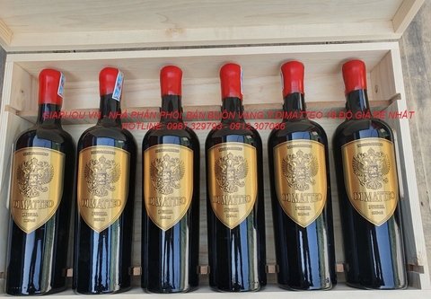 NƠI BÁN VANG Ý DIMATTEO NEGROAMARO 16 ĐỘ UY TÍN HÀNG CHUẨN GIÁ CỰC RẺ NƠI BÁN VANG Ý DIMATTEO NEGROAMARO 16 ĐỘ UY TÍN HÀNG CHUẨN GIÁ CỰC RẺ
