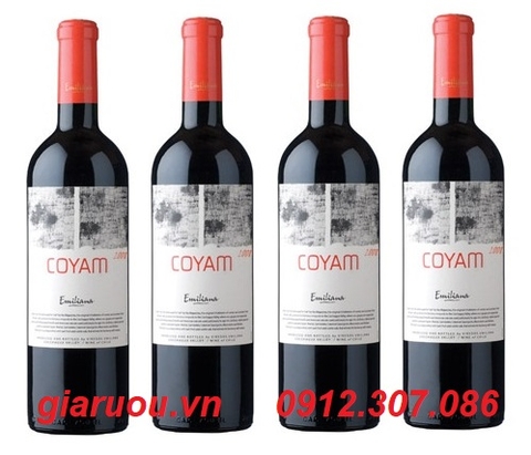 ĐỊA CHỈ BÁN VANG CHILE COYAM EMILIANA UY TÍN, CHẤT LƯỢNG, GIÁ RẺ NHẤT