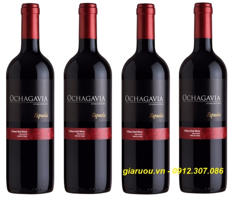 GIÁ VANG CHILE OCHAGAVIA ESPUELA RED WINE RẺ NHẤT THỊ TRƯỜNG GIÁ VANG CHILE OCHAGAVIA ESPUELA RED WINE RẺ NHẤT THỊ TRƯỜNG