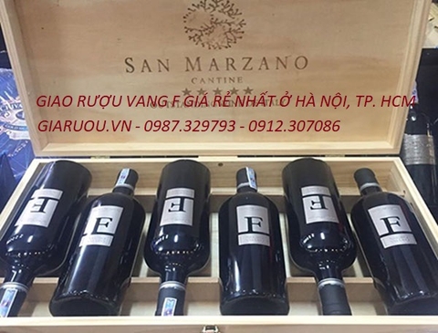 GIAO RƯỢU VANG F, MERLOT SALENTO GIÁ RẺ Ở HÀ NỘI, TP. HCM