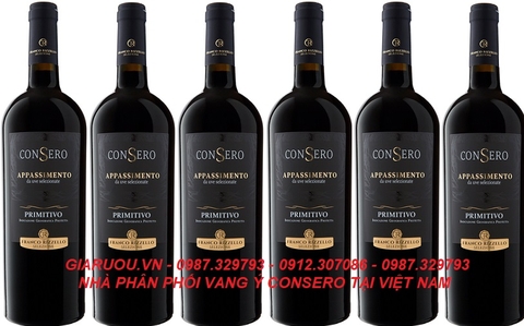 PHÂN PHỐI BÁN BUÔN VANG Ý CONSERO APPASSIMENTO GIÁ CỰC RẺ PHÂN PHỐI BÁN BUÔN VANG Ý CONSERO APPASSIMENTO GIÁ CỰC RẺ