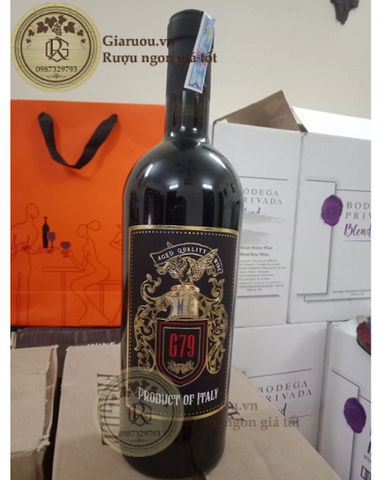 ĐỊA CHỈ BÁN RƯỢU VANG Ý G79 PRODUCT OF ITALY GIÁ SIÊU RẺ ĐỊA CHỈ BÁN RƯỢU VANG Ý G79 PRODUCT OF ITALY GIÁ SIÊU RẺ