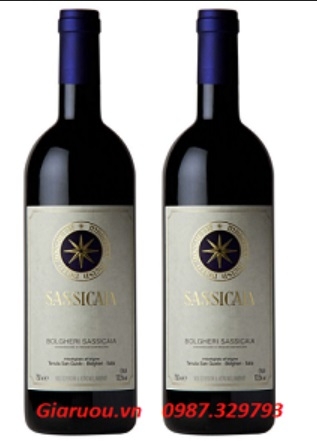 Khám phá chai vang Sassicaia được mệnh danh vua của rượu vang Ý Khám phá chai vang Sassicaia được mệnh danh vua của rượu vang Ý