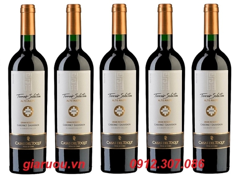 CUNG CẤP VANG CHILE CASAS DEL TOQUI GRAN RESERVA CABERNET SAUVIGNON CUNG CẤP VANG CHILE CASAS DEL TOQUI GRAN RESERVA CABERNET SAUVIGNON