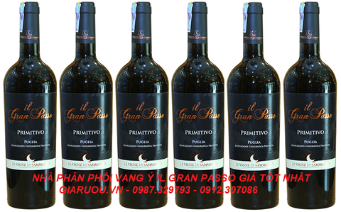 NHÀ PHÂN PHỐI VANG Ý IL GRAN PASSO GIÁ RẺ NHẤT NHÀ PHÂN PHỐI VANG Ý IL GRAN PASSO GIÁ RẺ NHẤT