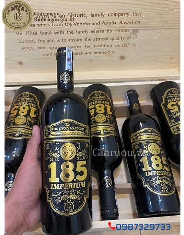 RƯỢU VANG Ý 18,5 ĐỘ IMPERIUM CỰC NGON - GIÁ LUÔN RẺ NHẤT RƯỢU VANG Ý 18,5 ĐỘ IMPERIUM CỰC NGON - GIÁ LUÔN RẺ NHẤT