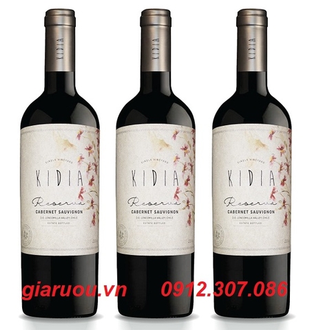 CUNG CẤP VANG CHILE KIDIA RESERVA CABERNET SAUVIGNON GIÁ CỰC RẺ CUNG CẤP VANG CHILE KIDIA RESERVA CABERNET SAUVIGNON GIÁ CỰC RẺ